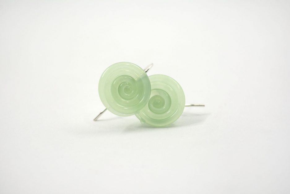 Amapolas Earrings Light Green