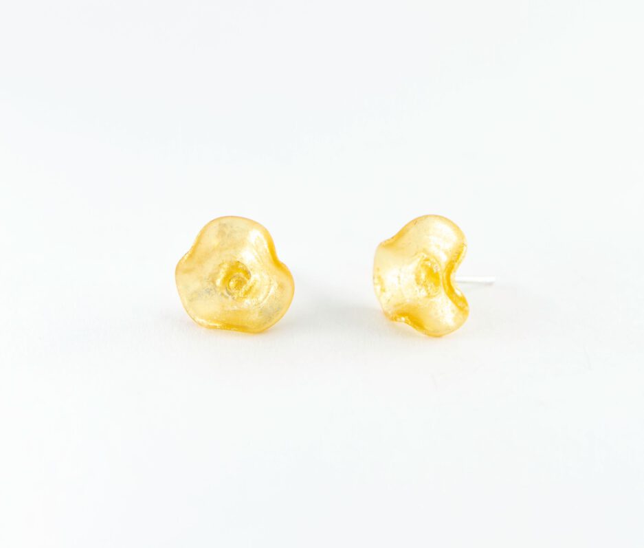 G&W Flowers Earrings Gold