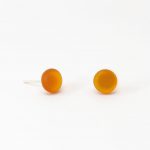 Snow Small Earrings Amber