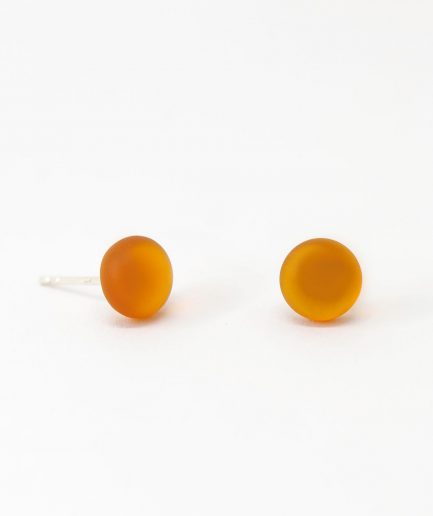 Snow Small Earrings Amber