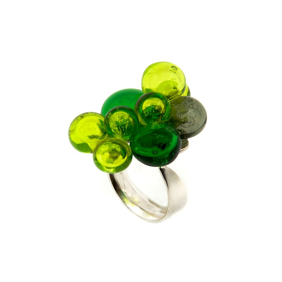Bubbles Ring Green 2