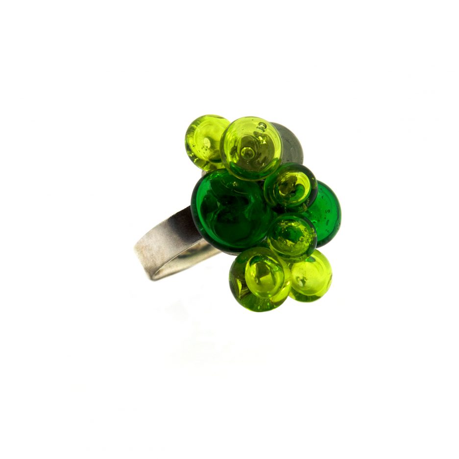 Bubbles Ring Green 2
